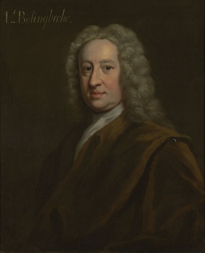 Porträt von Henry St John, 1. Viscount Bolingbroke (1678-1751) von Charles Jervas